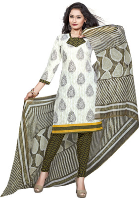 

Women Latest Fancy Designer Salwar Suit Cotton Printed Salwar Suit Dupatta Material(Un-stitched), Multicolor