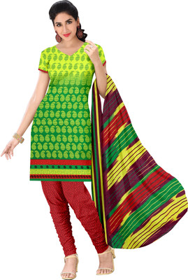 

Khushali Crepe Self Design, Printed Salwar Suit Dupatta Material(Un-stitched), Green;multicolor;red;yellow