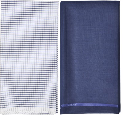 Gwalior Suitings Polycotton Checkered Shirt & Trouser Fabric