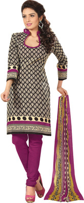 

Khushali Cotton Self Design, Printed Salwar Suit Dupatta Material(Un-stitched), Beige;brown;multicolor;purple