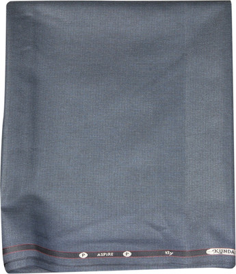 

Kundan Viscose Checkered Safari Fabric(Un-stitched, Blue