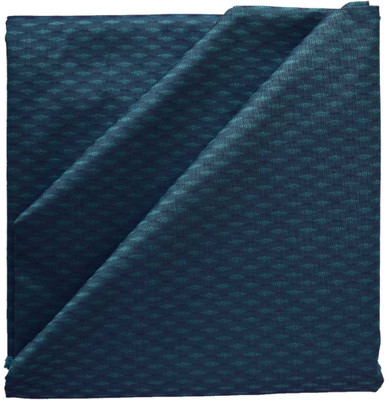 

British Terminal Cotton Solid Shirt Fabric(Un-stitched), Turquoise