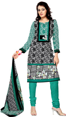 

Jiya Cotton Self Design, Printed Salwar Suit Dupatta Material(Un-stitched), Multicolor