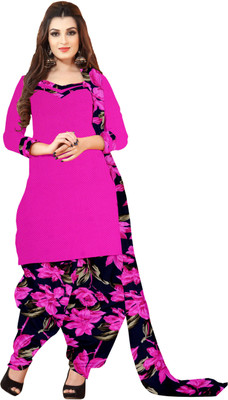 

Khushali Crepe Self Design, Printed Salwar Suit Dupatta Material(Un-stitched), Black;multicolor;pink