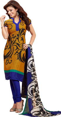 

Jiya Silk Self Design, Printed Salwar Suit Dupatta Material(Un-stitched), Blue;multicolor;yellow