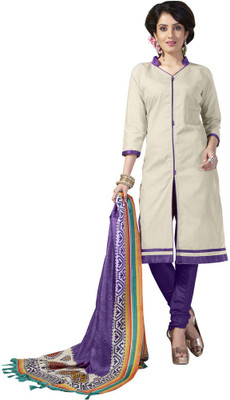 

Trendz Apparels Silk Printed Salwar Suit Dupatta Material(Un-stitched), Gold
