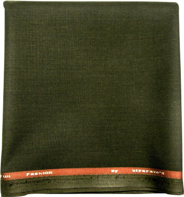 

Siyaram's Polyester Solid Trouser Fabric(Un-stitched), Green lust