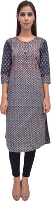 

ARYA The Design Gallery Cotton Printed Kurta Fabric(Un-stitched), Multi colored