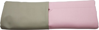

Raymond Polyester Solid Shirt & Trouser Fabric(Un-stitched), Pink beige