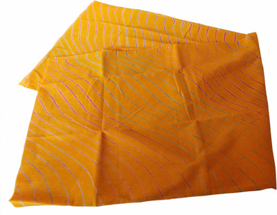 

Imperial Cotton Striped Multi-purpose Fabric(Un-stitched), Blue;green;pink;yellow