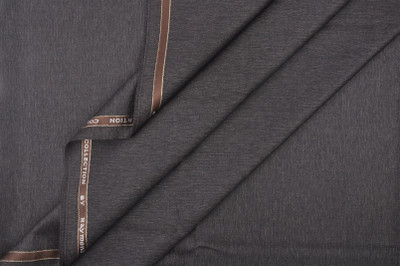 

Raymond Cotton Polyester Blend Self Design Trouser Fabric(Un-stitched), Brown