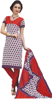 

Indian Wear Online Georgette Embroidered Semi-stitched Salwar Suit Dupatta Material, Multicolor