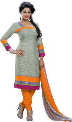 

Khushali Crepe Self Design, Printed Salwar Suit Dupatta Material(Un-stitched), Grey;multicolor;yellow