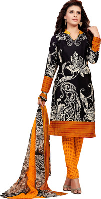 

Khushali Silk Self Design, Printed Salwar Suit Dupatta Material(Un-stitched), Black;multicolor;white;yellow
