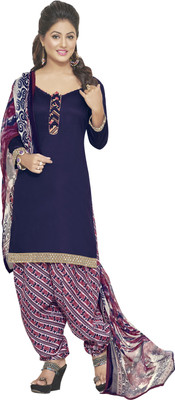 

Jiya Cotton Self Design, Embellished Salwar Suit Dupatta Material(Un-stitched), Dark blue;multicolor