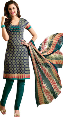 

Trendz Apparels Synthetic Printed Salwar Suit Dupatta Material(Un-stitched), Purple