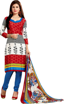 

Khushali Silk Self Design, Printed Salwar Suit Dupatta Material(Un-stitched), Blue;multicolor;red