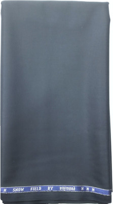 

Raymond Polyester Solid Trouser Fabric(Un-stitched), Blue