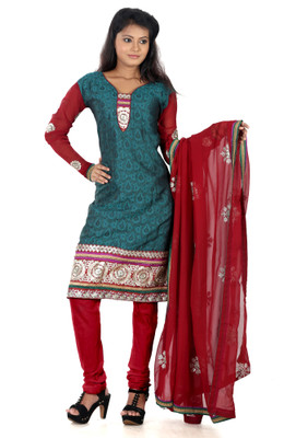 70% OFF on B3 Fashion Jacquard Self Design Semi-stitched Salwar Suit Dupatta Material 70% OFF on B3 Fashion Jacquard Self Design Semi-stitched Salwar Suit Dupatta Material