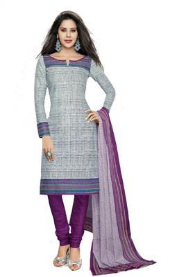 

Priyanshi New Cotton Printed Dress/Top Material(Un-stitched), Multicolor