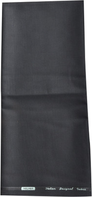 

Weavedeal Cotton Polyester Blend Solid Trouser Fabric(Un-stitched), Blue