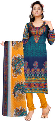 

Jiya Cotton Self Design, Printed Salwar Suit Dupatta Material(Un-stitched), Multicolor;yellow