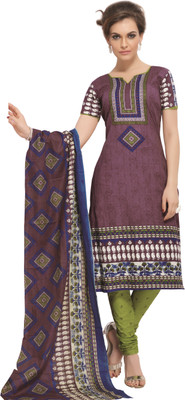 

Design Willa Cotton Printed Salwar Suit Dupatta Material(Un-stitched), Multicolor