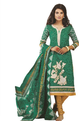 

Pshopee Cotton Printed Salwar Suit Dupatta Material(Un-stitched), Purple