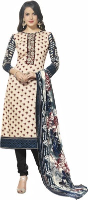 

Khushali Cotton Self Design, Printed Salwar Suit Dupatta Material(Un-stitched), Beige;black;maroon;multicolor