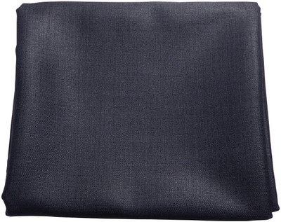 

Gwalior Cotton Polyester Blend Solid Trouser Fabric(Un-stitched), Blue