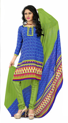 

Khushali Georgette Self Design, Printed Salwar Suit Dupatta Material(Un-stitched), Blue;green;multicolor