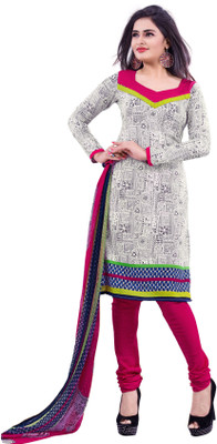 

Khushali Crepe Self Design, Printed Salwar Suit Dupatta Material(Un-stitched), Beige;black;multicolor;pink