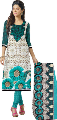 

Anshul Textile Crepe Printed Salwar Suit Dupatta Material(Un-stitched), Multicolor