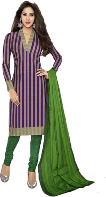 

Party Wear Dresses Cotton Printed Salwar Suit Dupatta Material(Un-stitched), Multicolor