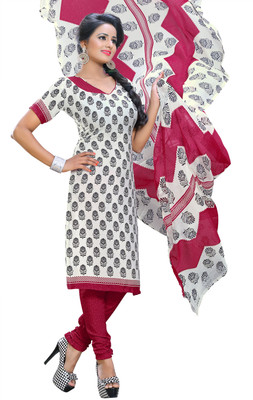 

Khushali Crepe Self Design, Printed Salwar Suit Dupatta Material(Un-stitched), Black;multicolor;pink;white