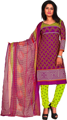 

Khushali Crepe Self Design, Printed Dress/Top Material(Un-stitched), Multi