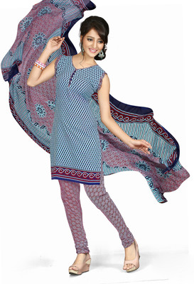 

Khushali Crepe Self Design, Printed Salwar Suit Dupatta Material(Un-stitched), Blue;multicolor;red