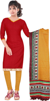 

Trendz Apparels Cotton Solid Salwar Suit Dupatta Material(Un-stitched), Maroon