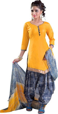 

Jiya Cotton Self Design, Printed Salwar Suit Dupatta Material(Un-stitched), Blue;multicolor;white;yellow