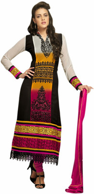 

Morli Georgette Self Design Salwar Suit Dupatta Material(Un-stitched), Multicolor