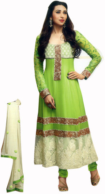 

Sunaina Synthetic Self Design Salwar Suit Dupatta Material(Un-stitched), Multicolor
