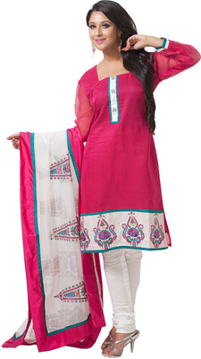 Aapno Rajasthan Cotton Printed Salwar Suit Dupatta Material(Un-stitched) available at flipkart for Rs.3399