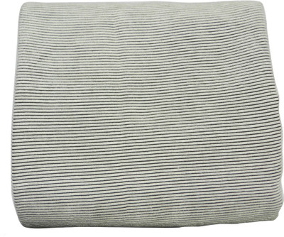 

Desi Butik Cotton Polyester Blend Striped Trouser Fabric(Un-stitched), White