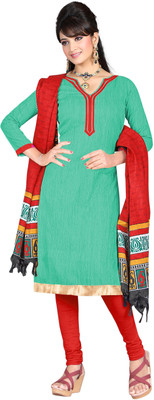 

Parishi Fashion Georgette Printed Salwar Suit Dupatta Material(Un-stitched), Multi color