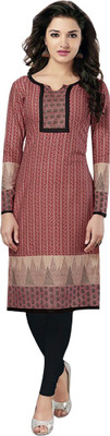 

Indian Wear Online Cotton Printed Kurti Fabric(Un-stitched), Multicolor
