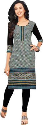 

Indian Wear Online Cotton Printed Kurti Fabric(Un-stitched), Multicolor