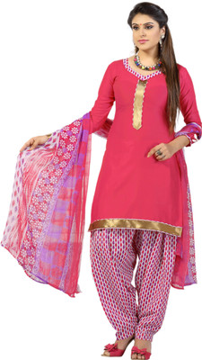 

Jiya Satin Self Design Salwar Suit Dupatta Material(Un-stitched), Multicolor;pink;white
