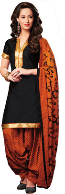

Jiya Cotton Self Design Salwar Suit Dupatta Material(Un-stitched), Black;brown;multicolor;orange