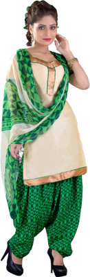 

Khushali Cotton Self Design, Printed Salwar Suit Dupatta Material(Un-stitched), Beige;black;green;multicolor
