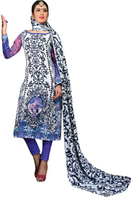 

Trendz Apparels Pashmina Embroidered Salwar Suit Dupatta Material(Un-stitched), Multicolor